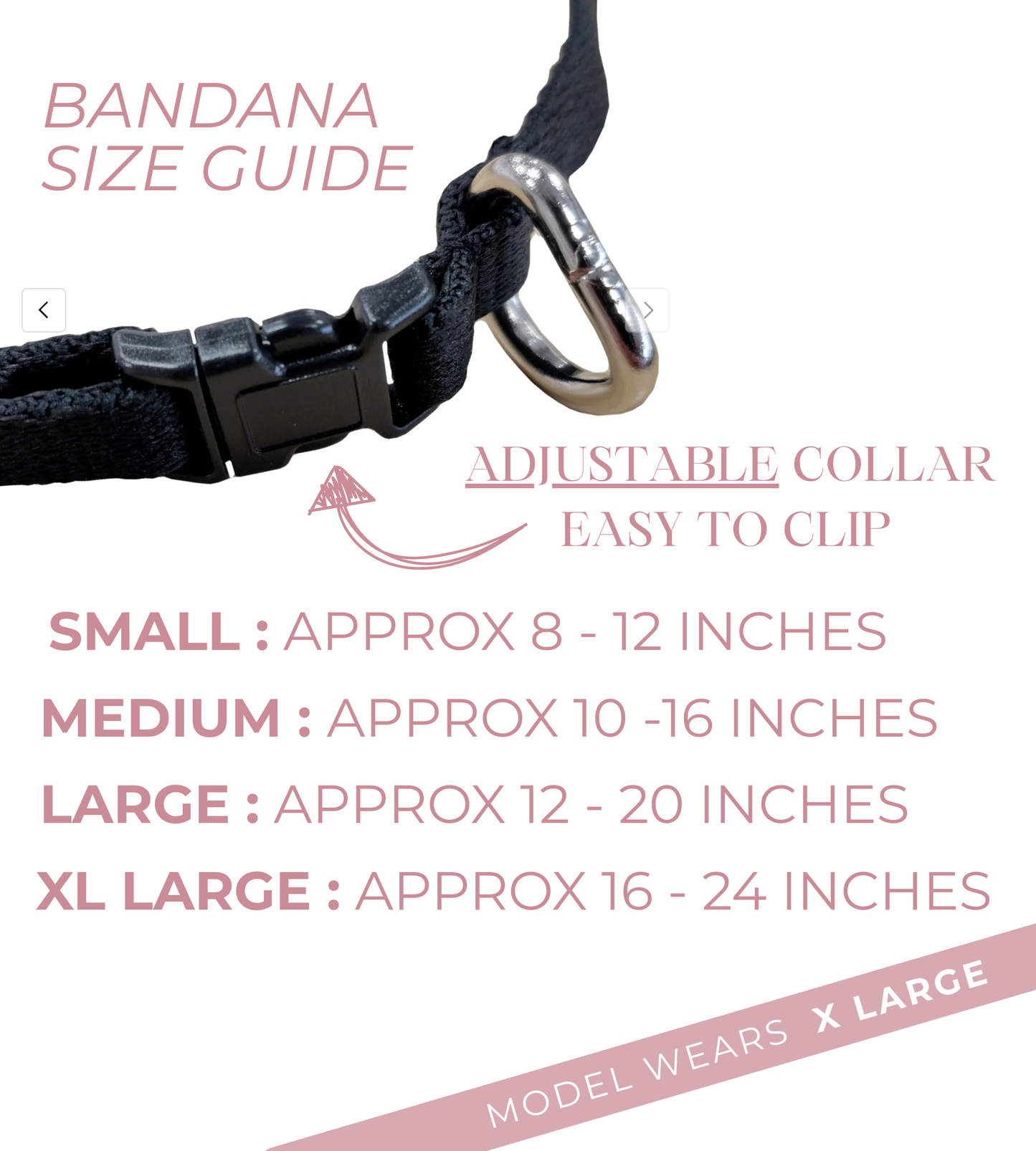 FULLY Customisable Dog Bandana