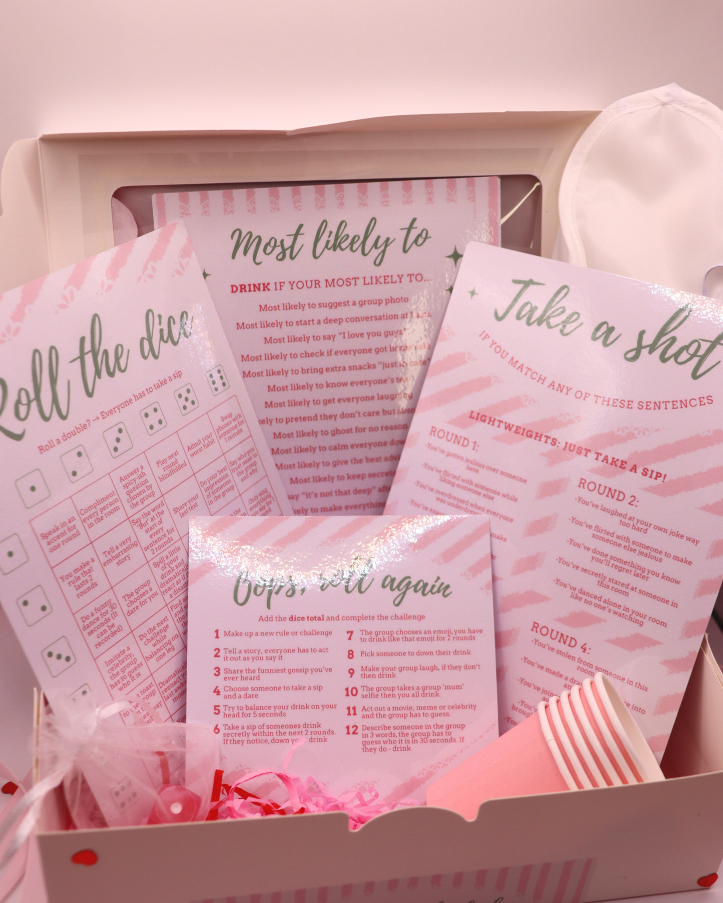 Galentines Drinking Party Box - Girls Night In