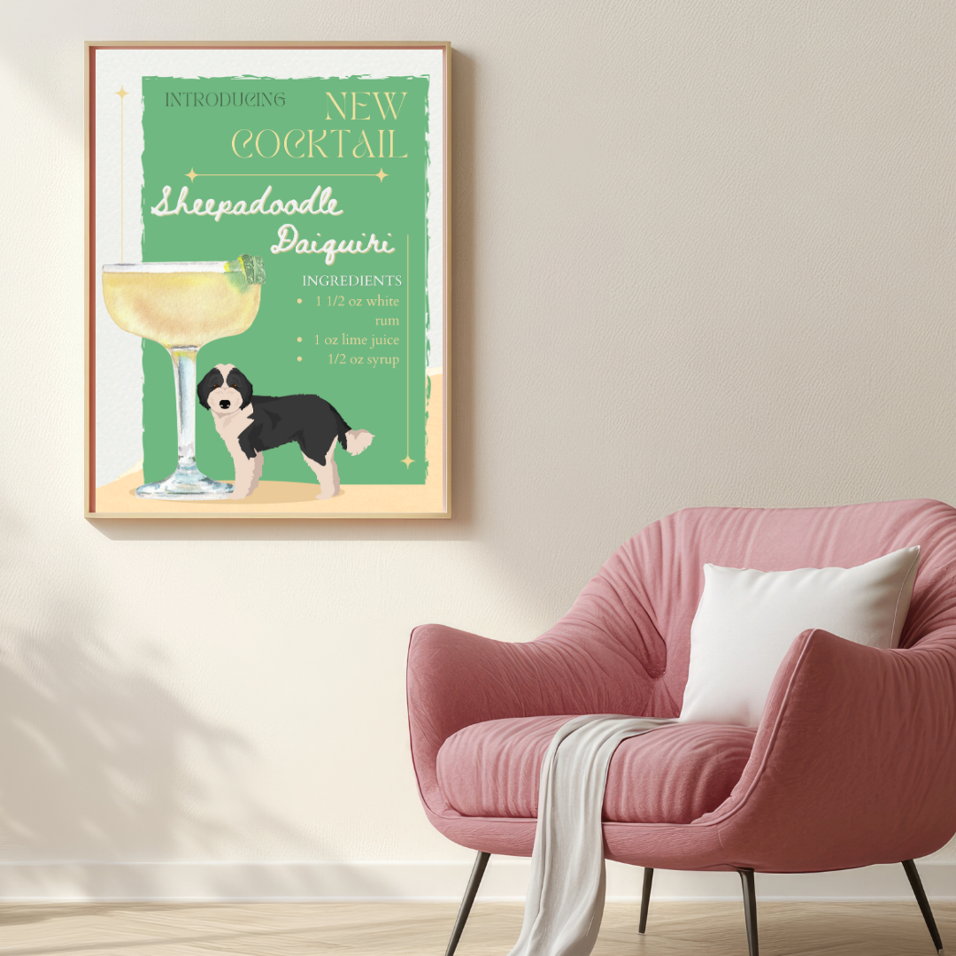 Sheepadoodle Daiquiri