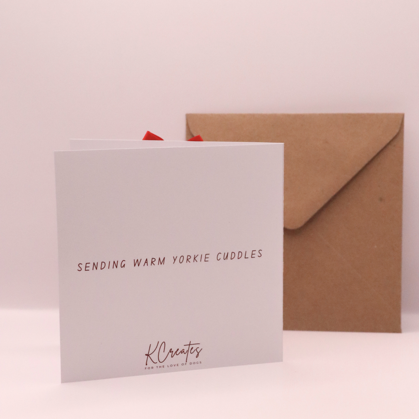 Yorkshire Terrier Christmas Card