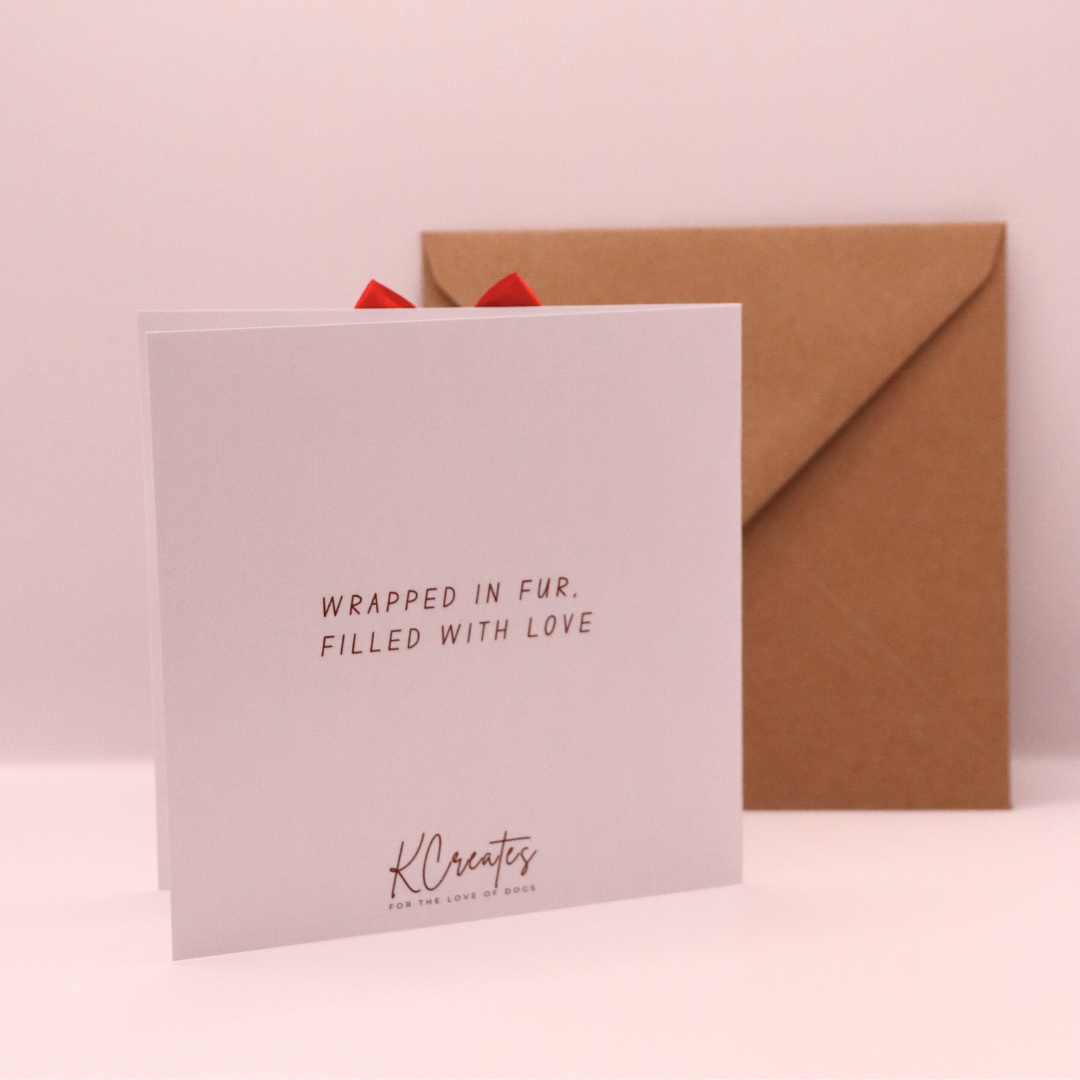 Cockapoo Christmas Card