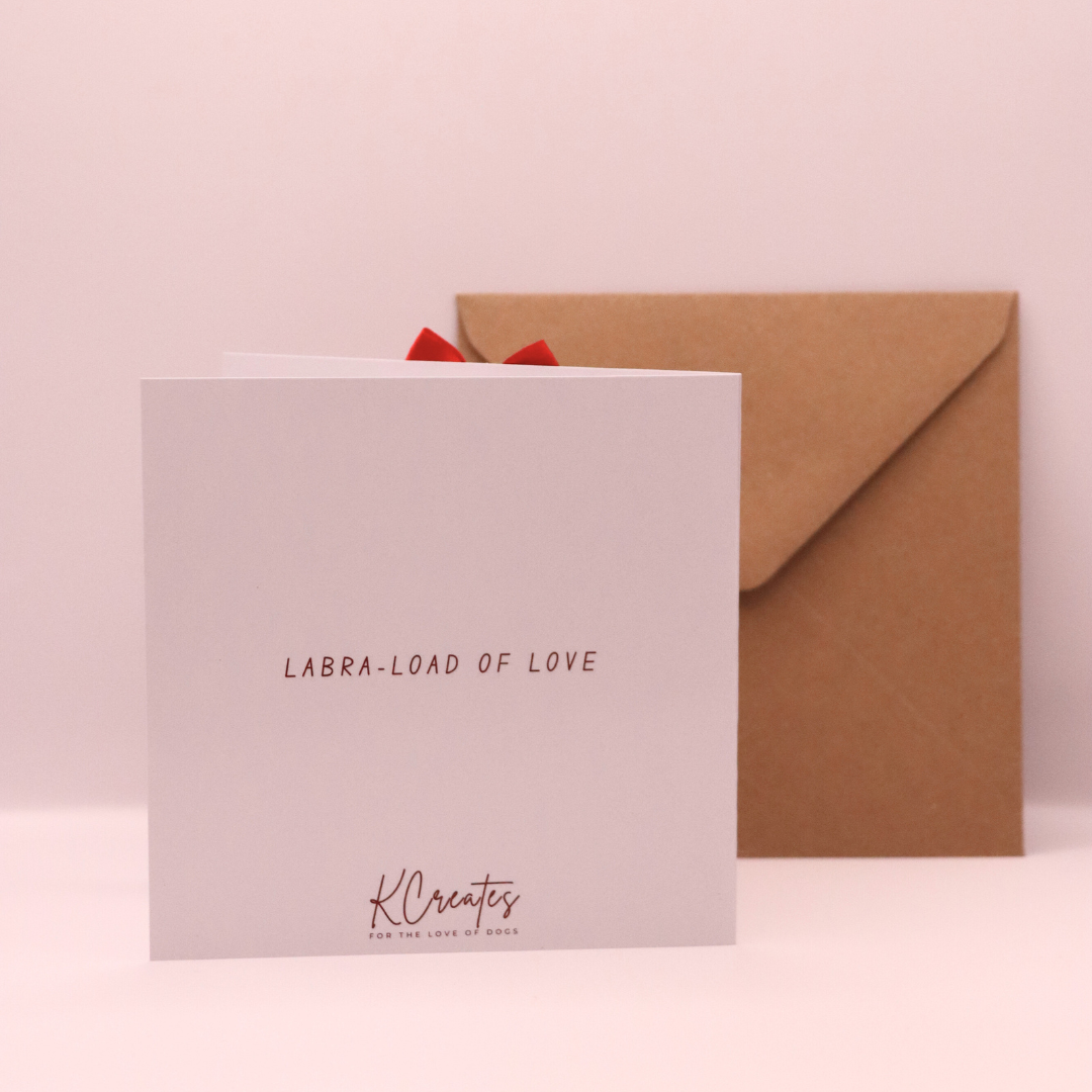 Labrador Christmas Card