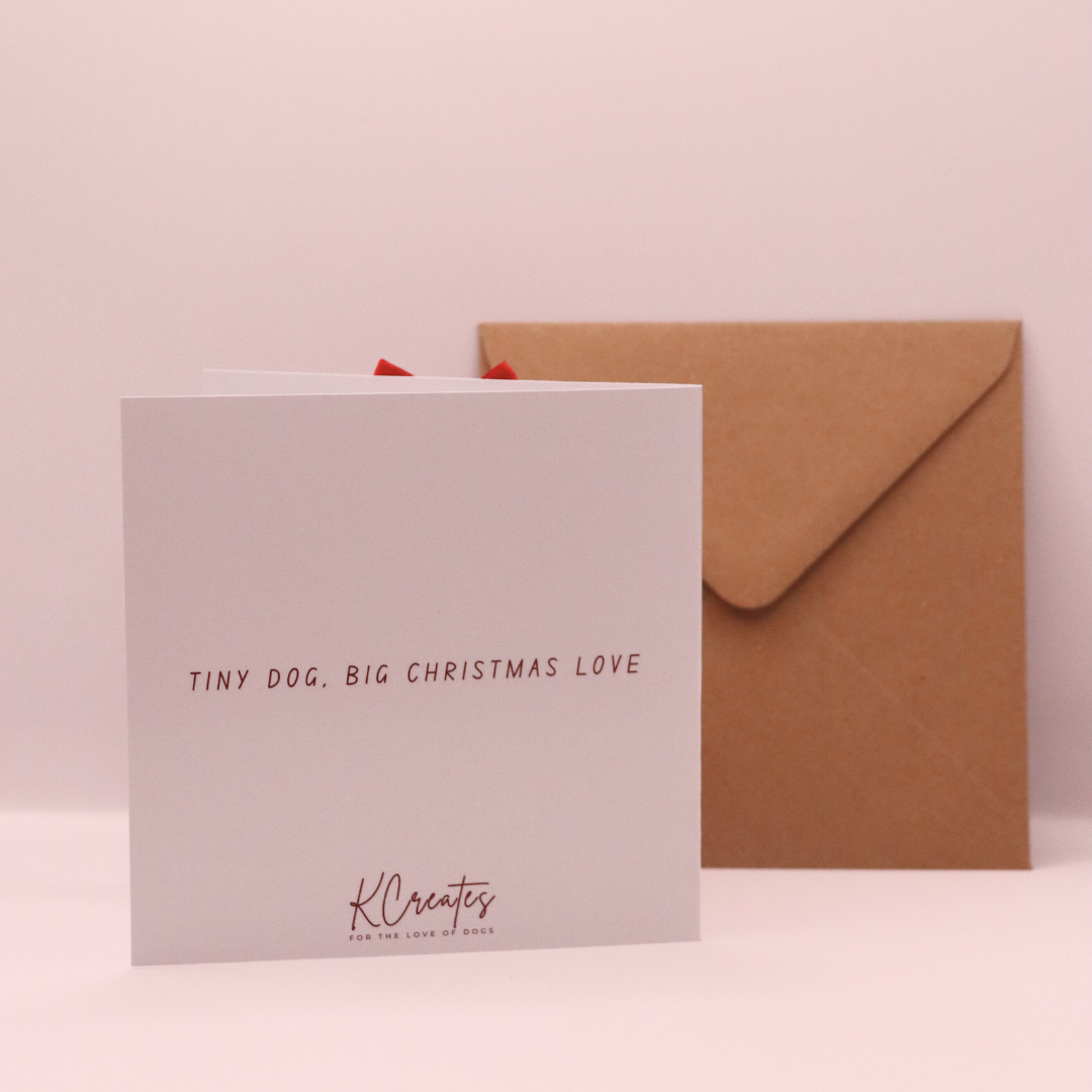 Chihuahua Christmas Card