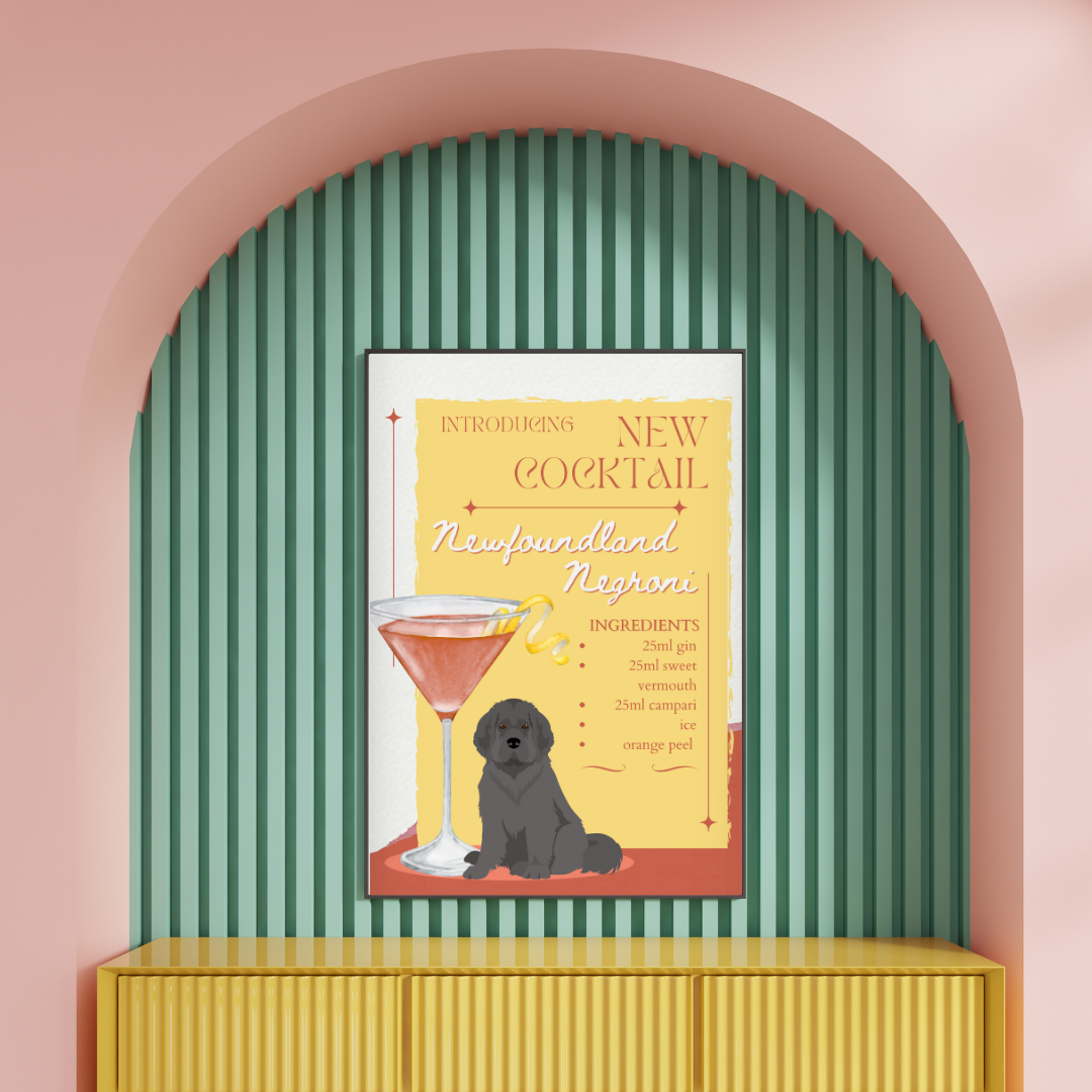 Newfoundland Negroni Poster