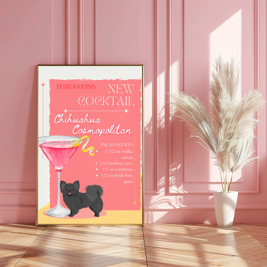 Chihuahua Cosmopolitan Long Haired