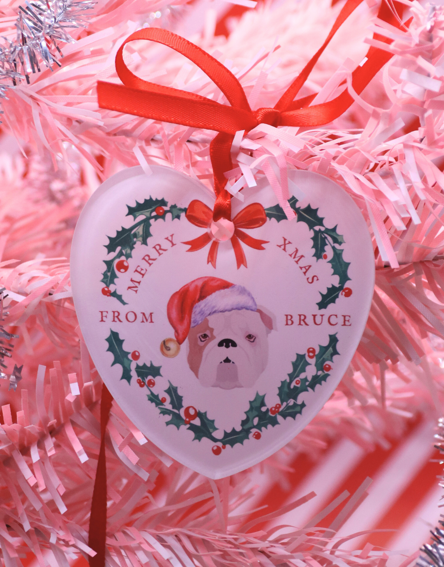 Personalised Dog Christmas Ornament