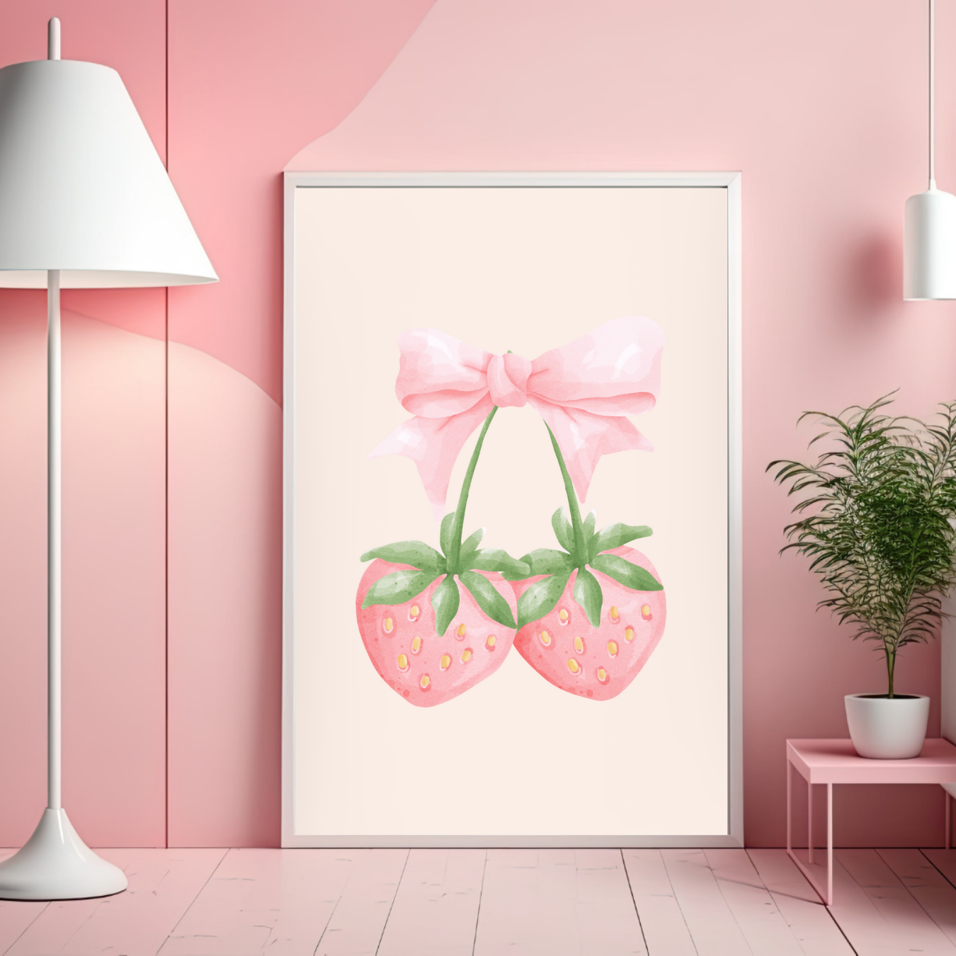 Strawberry Bow