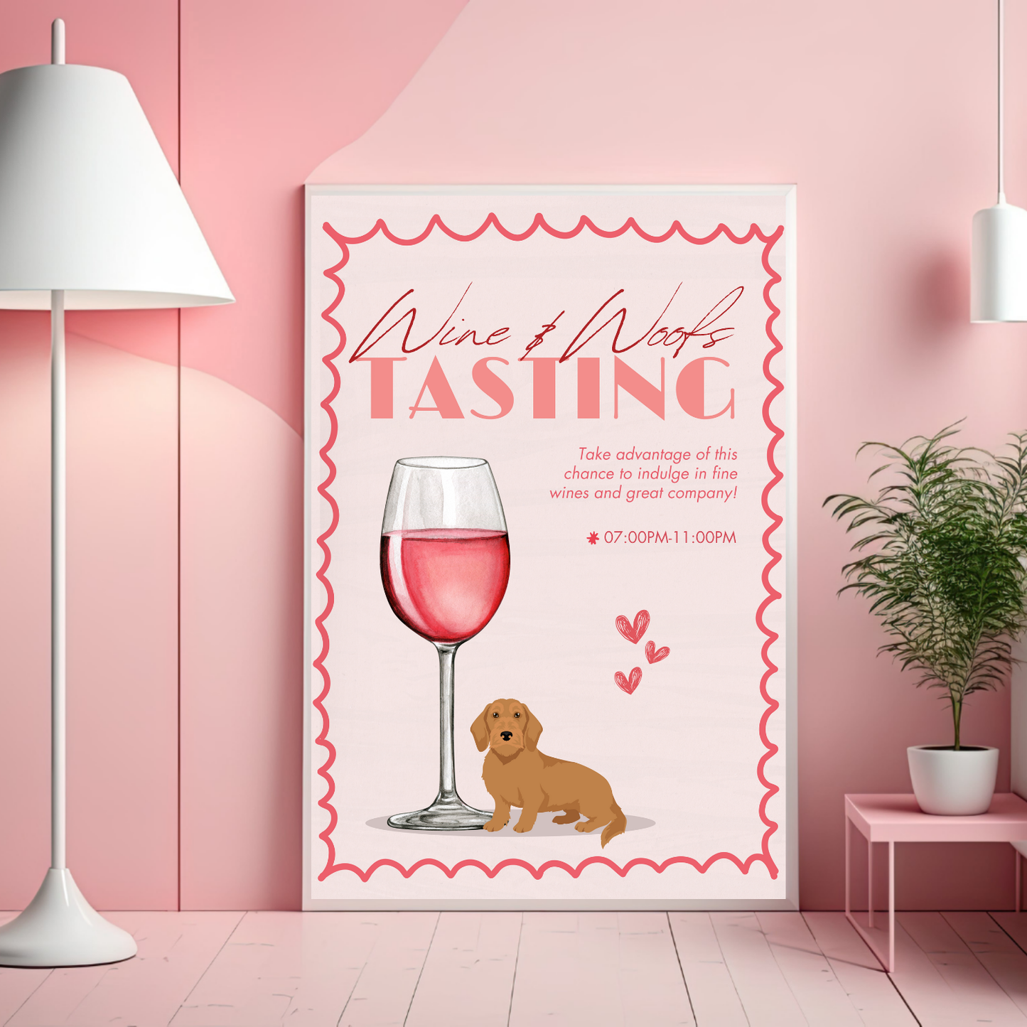 Dachshund Wire-Haired Wine