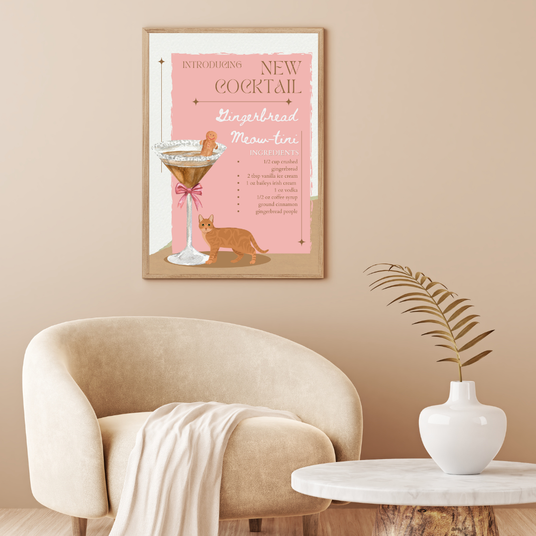 Gingerbread Meow-tini