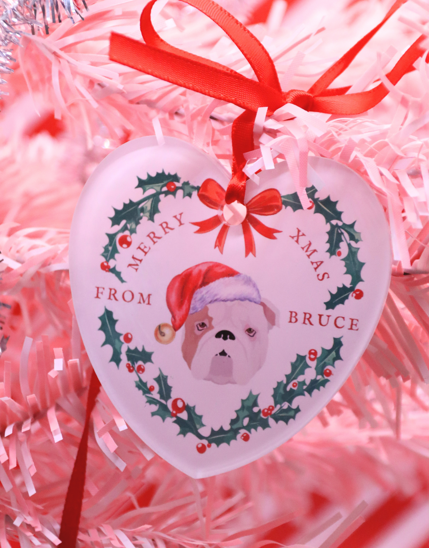 Personalised Dog Christmas Ornament