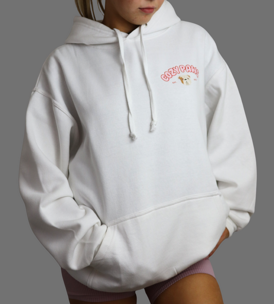 Red Custom Cozy Paws Hoodie