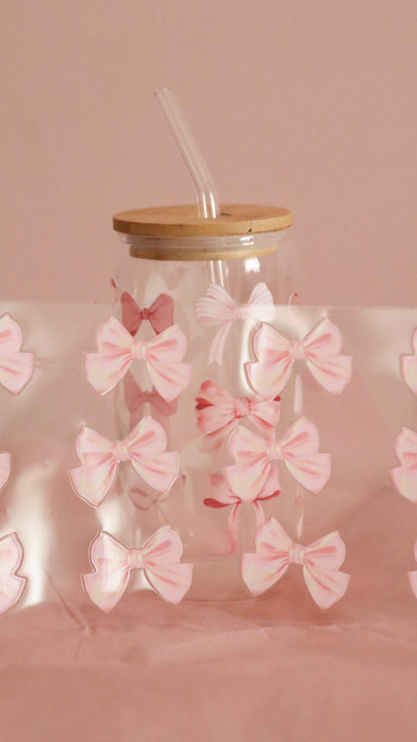 Choose Your Own Bow Glass Cup