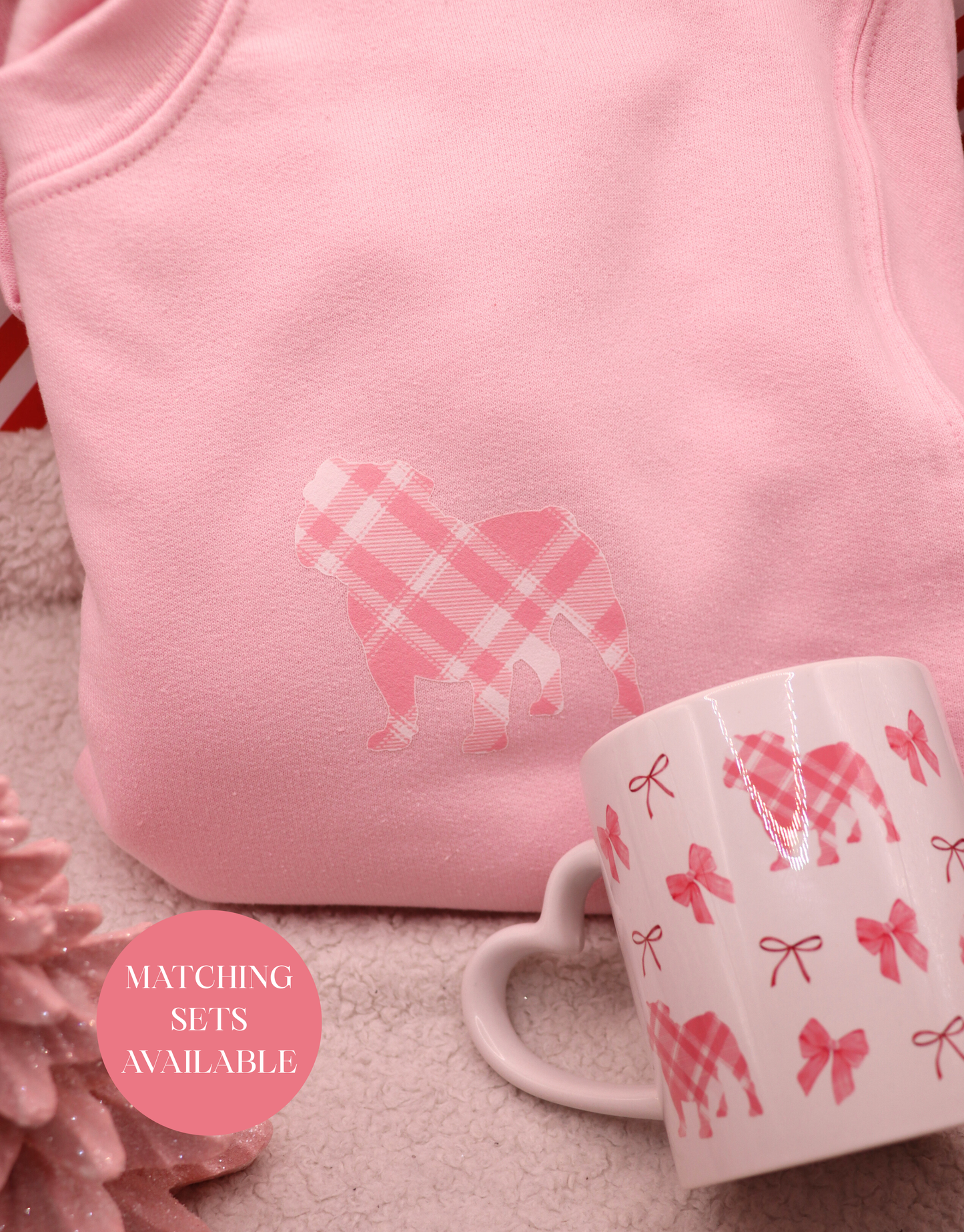 Plaid Dog Sweatshirt