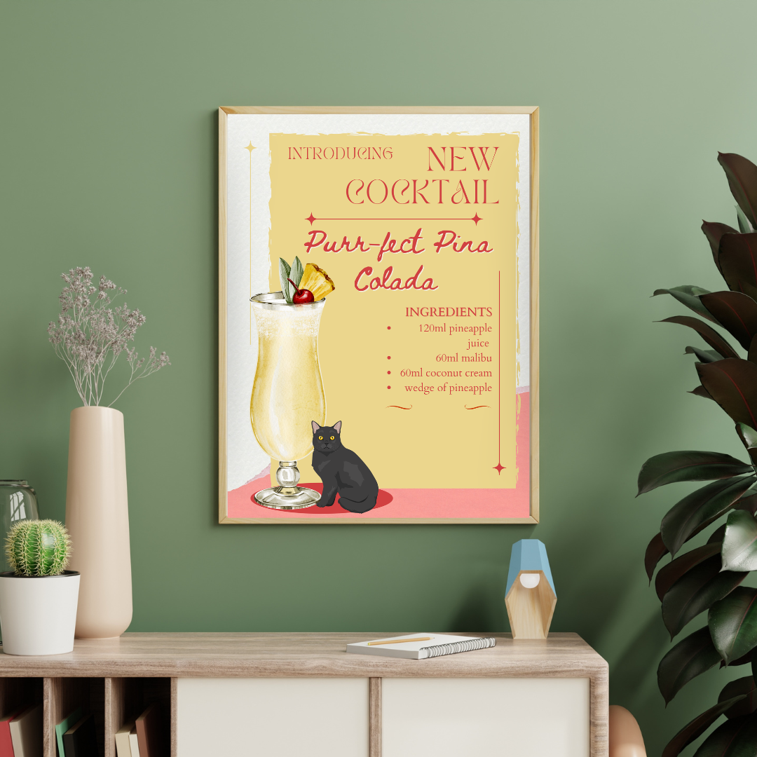 Purr-fect Pina Colada