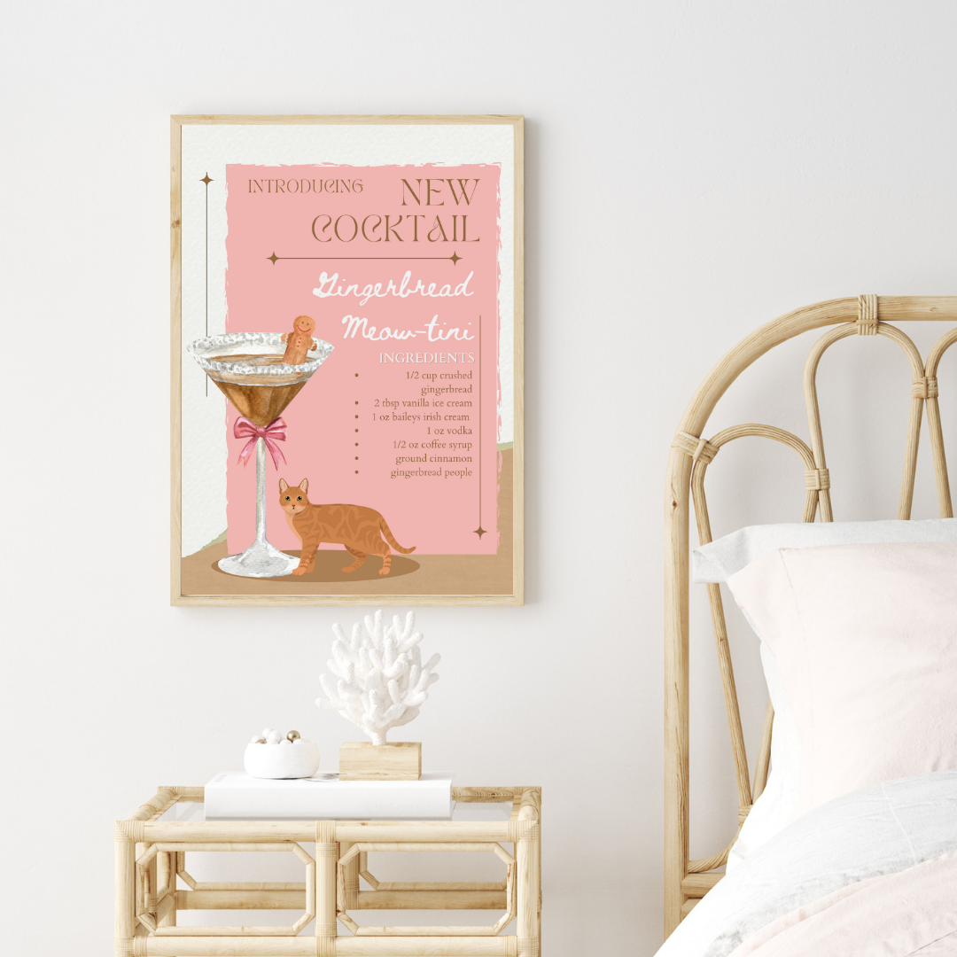 Gingerbread Meow-tini