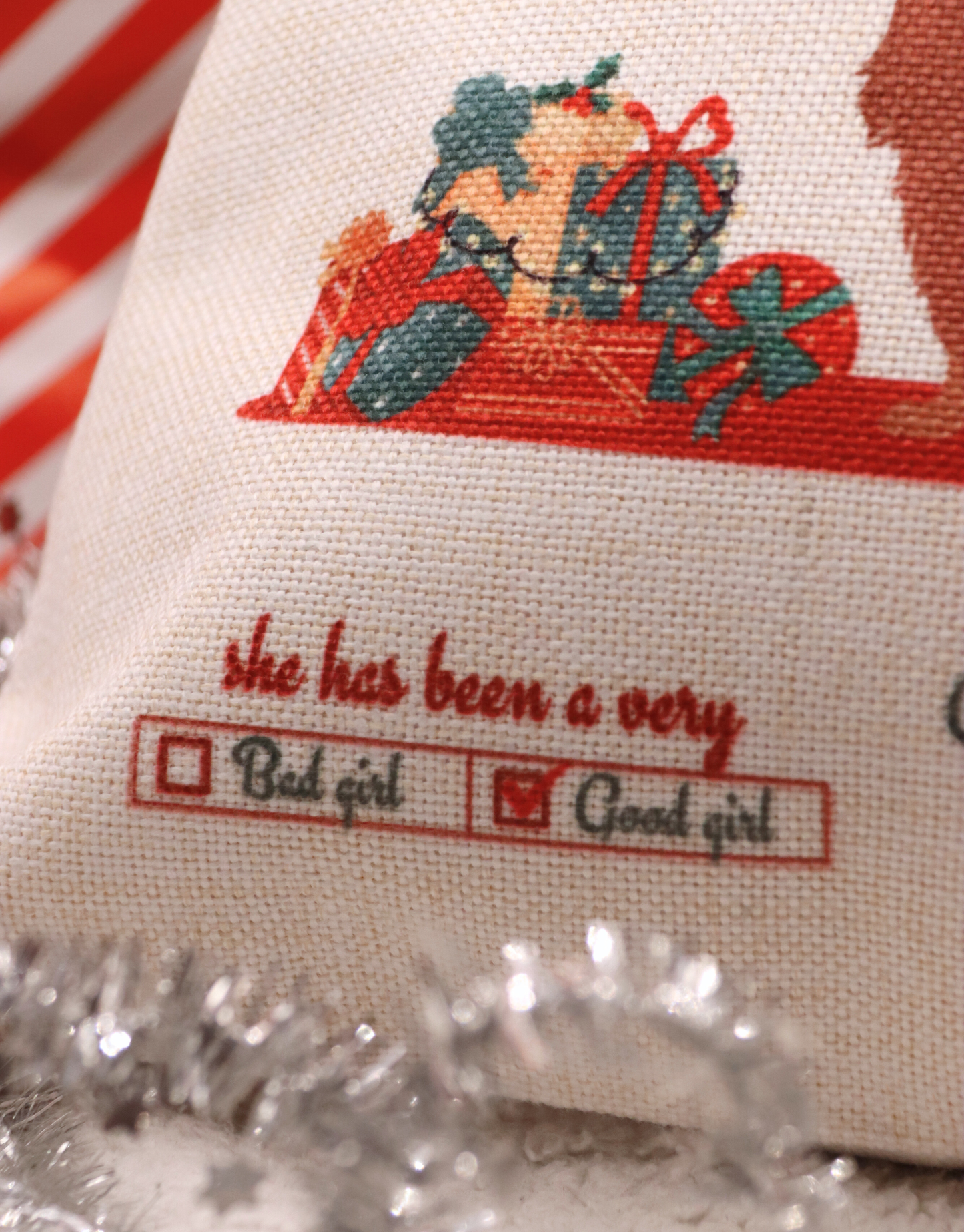 Personalised Dog Santa Sack