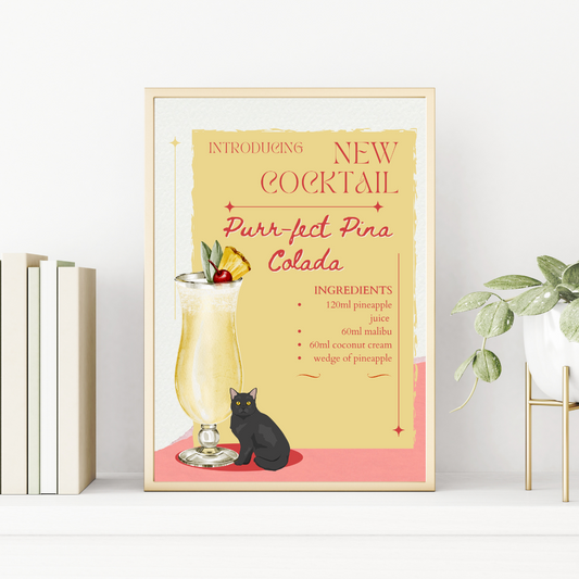 Purr-fect Pina Colada