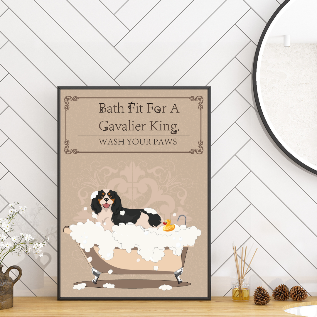 Bath Fit For A Cavalier King