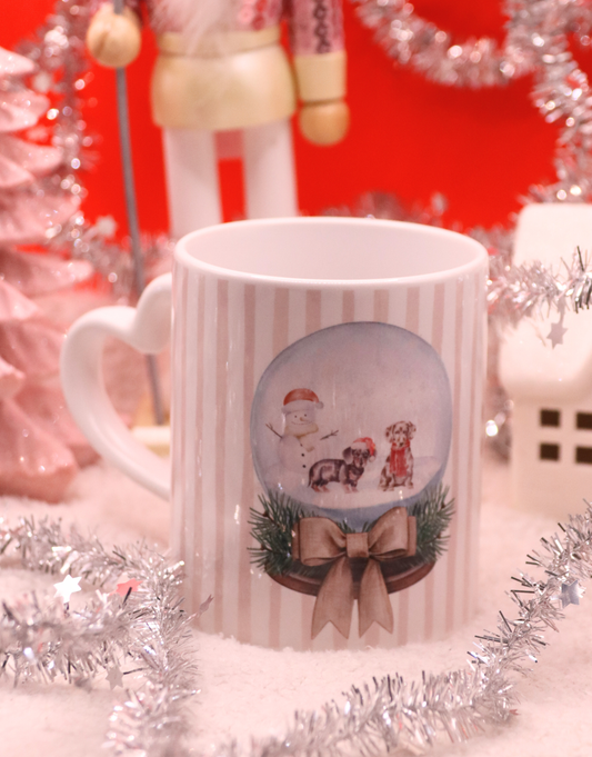 Customisable Snow Globe Mug