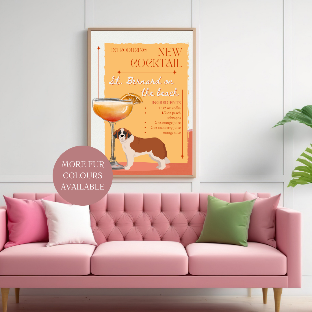 St Bernard On The Beach