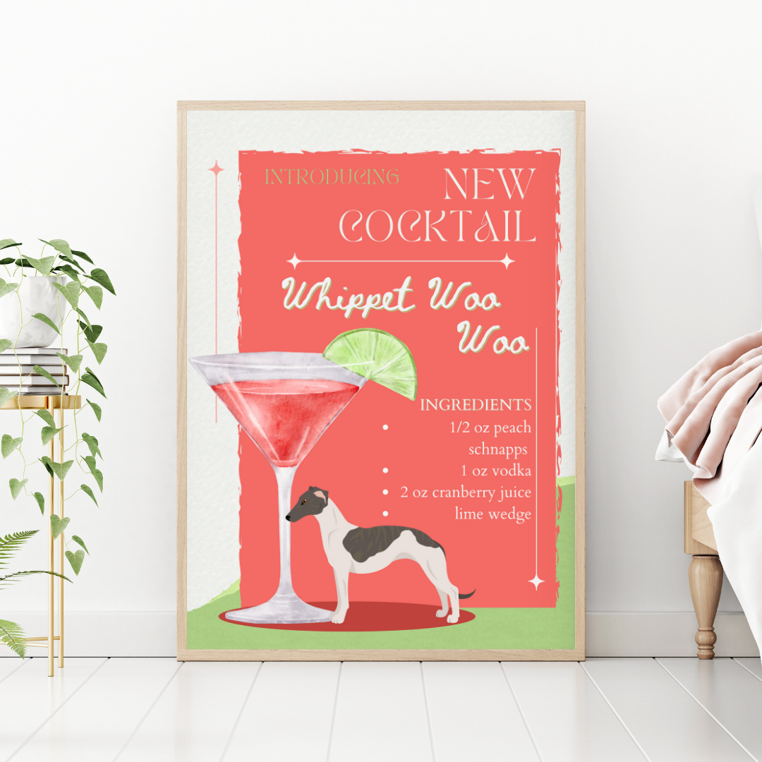 Whippet Woo Woo Poster