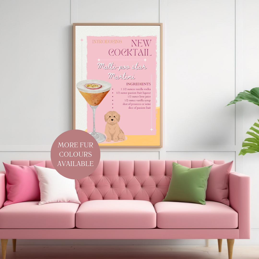 Malti-poo Star Martini