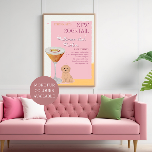 Malti-poo Star Martini