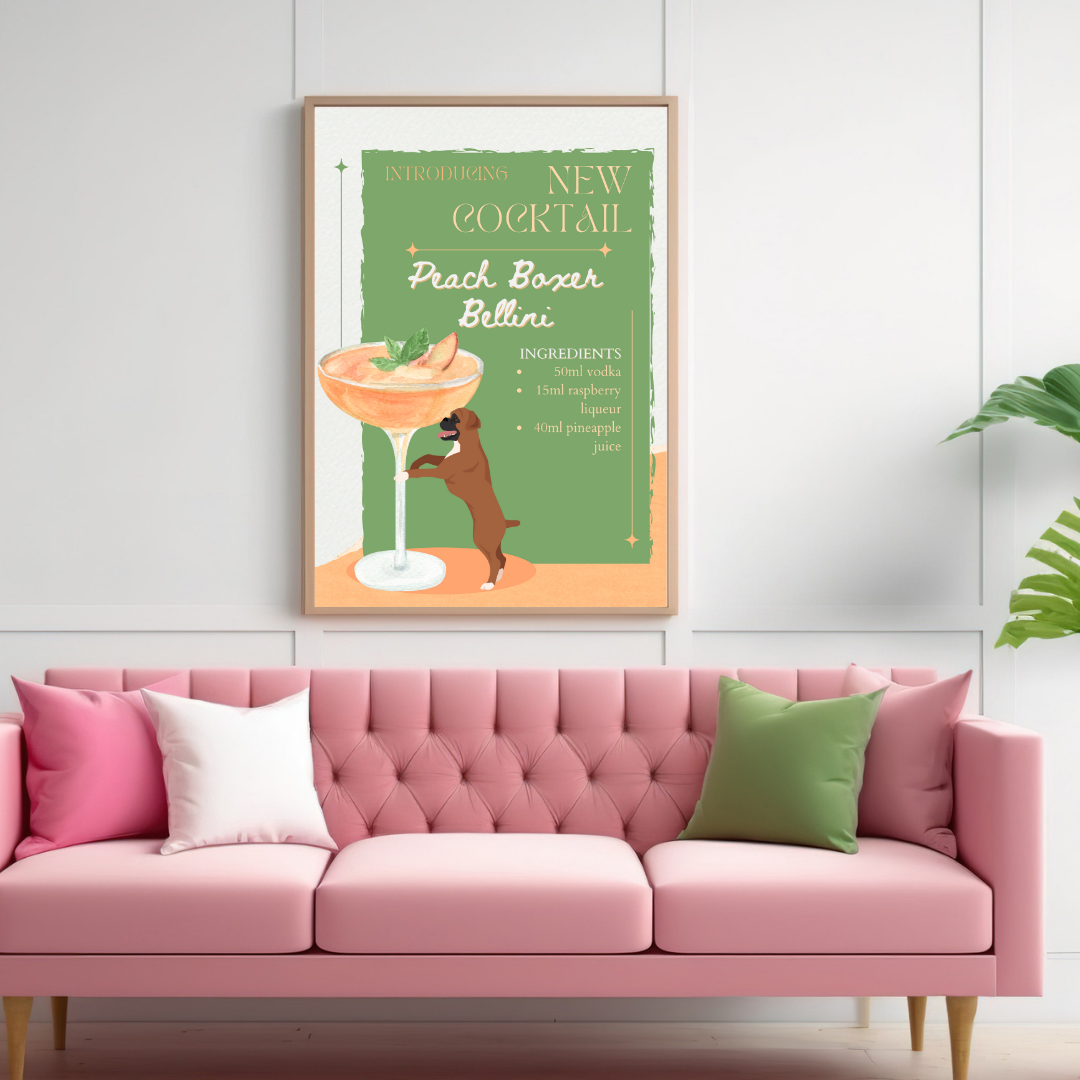 Peach Boxer Bellini