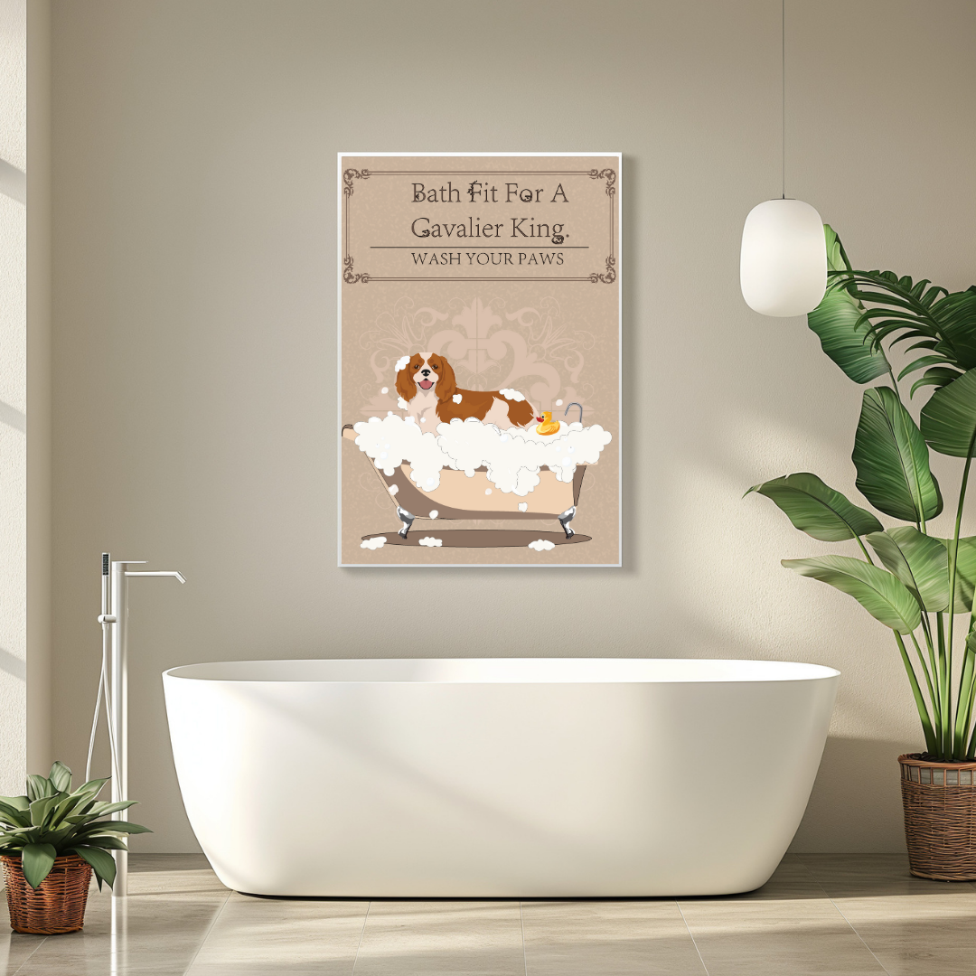 Bath Fit For A Cavalier King