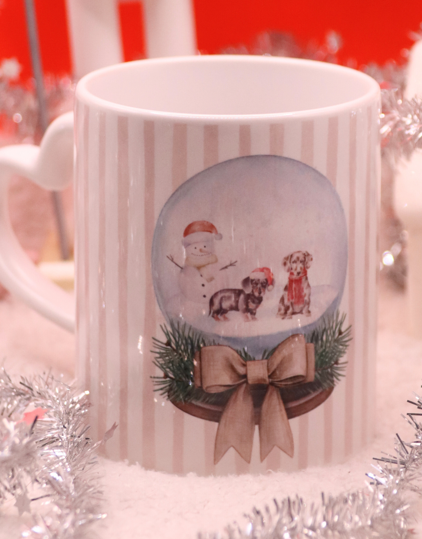 Customisable Snow Globe Mug