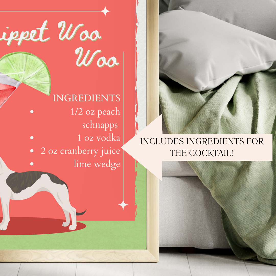 Whippet Woo Woo Poster