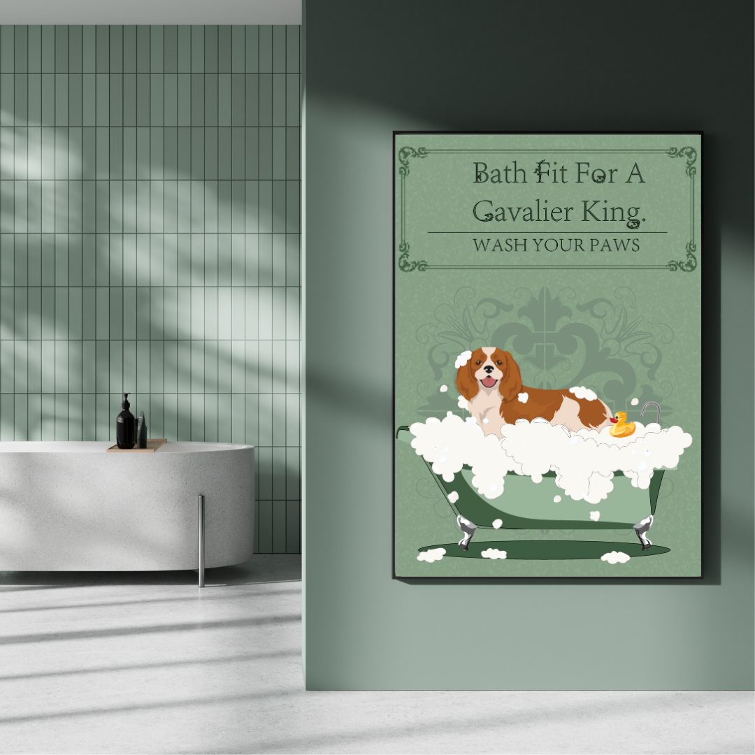 Bath Fit For A Cavalier King