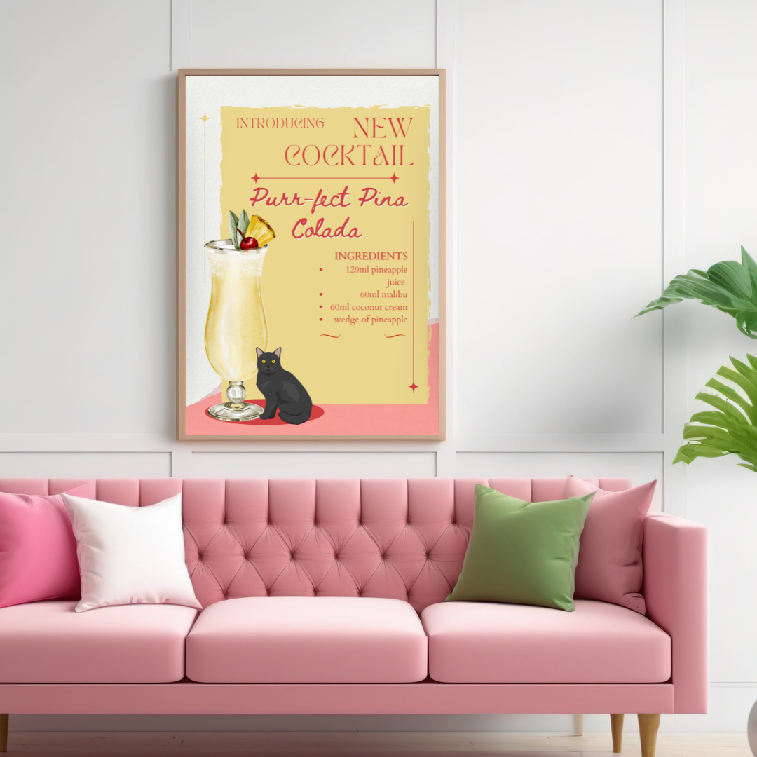 Purr-fect Pina Colada