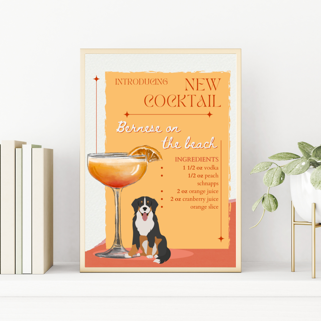 Bernese On The Beach