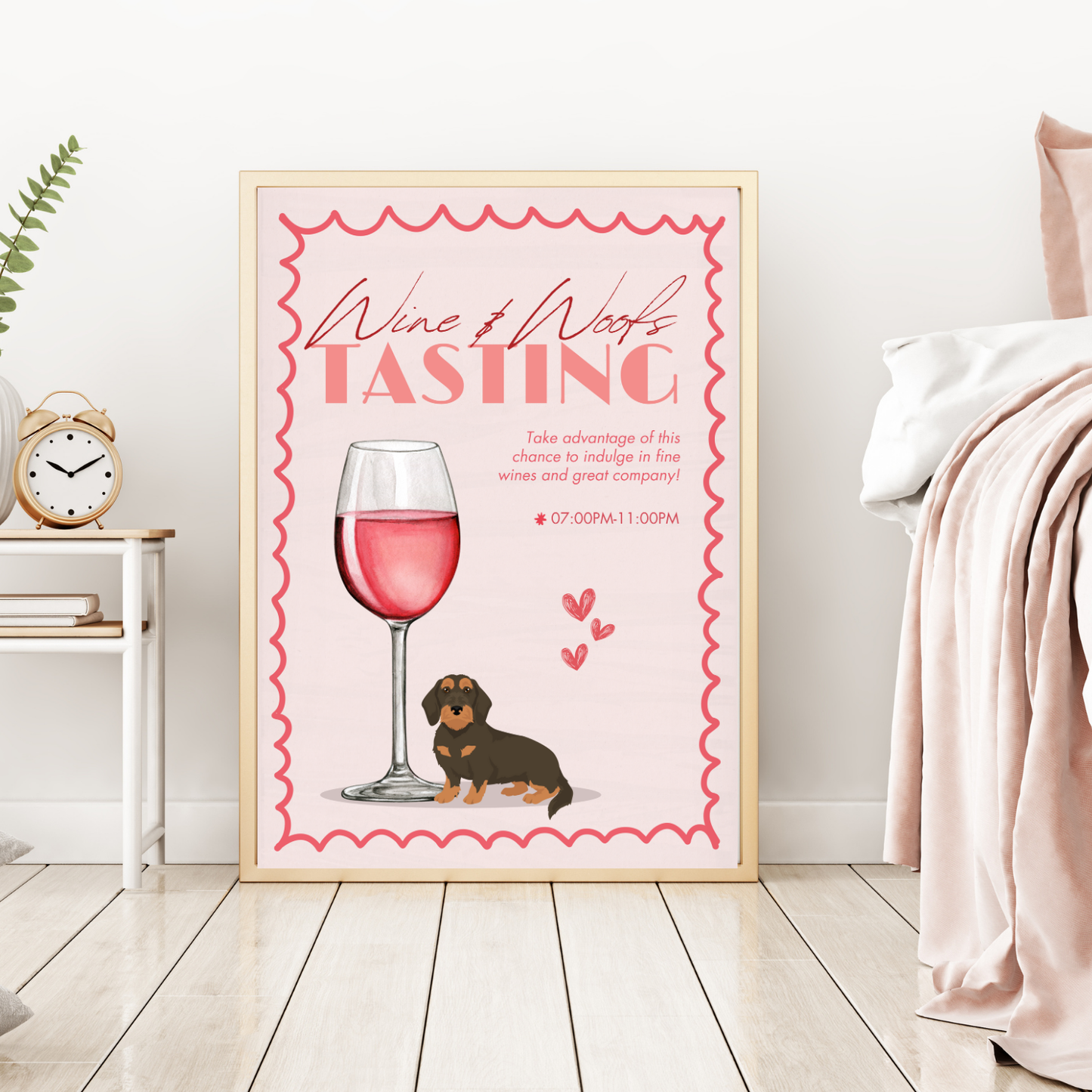 Dachshund Wire-Haired Wine