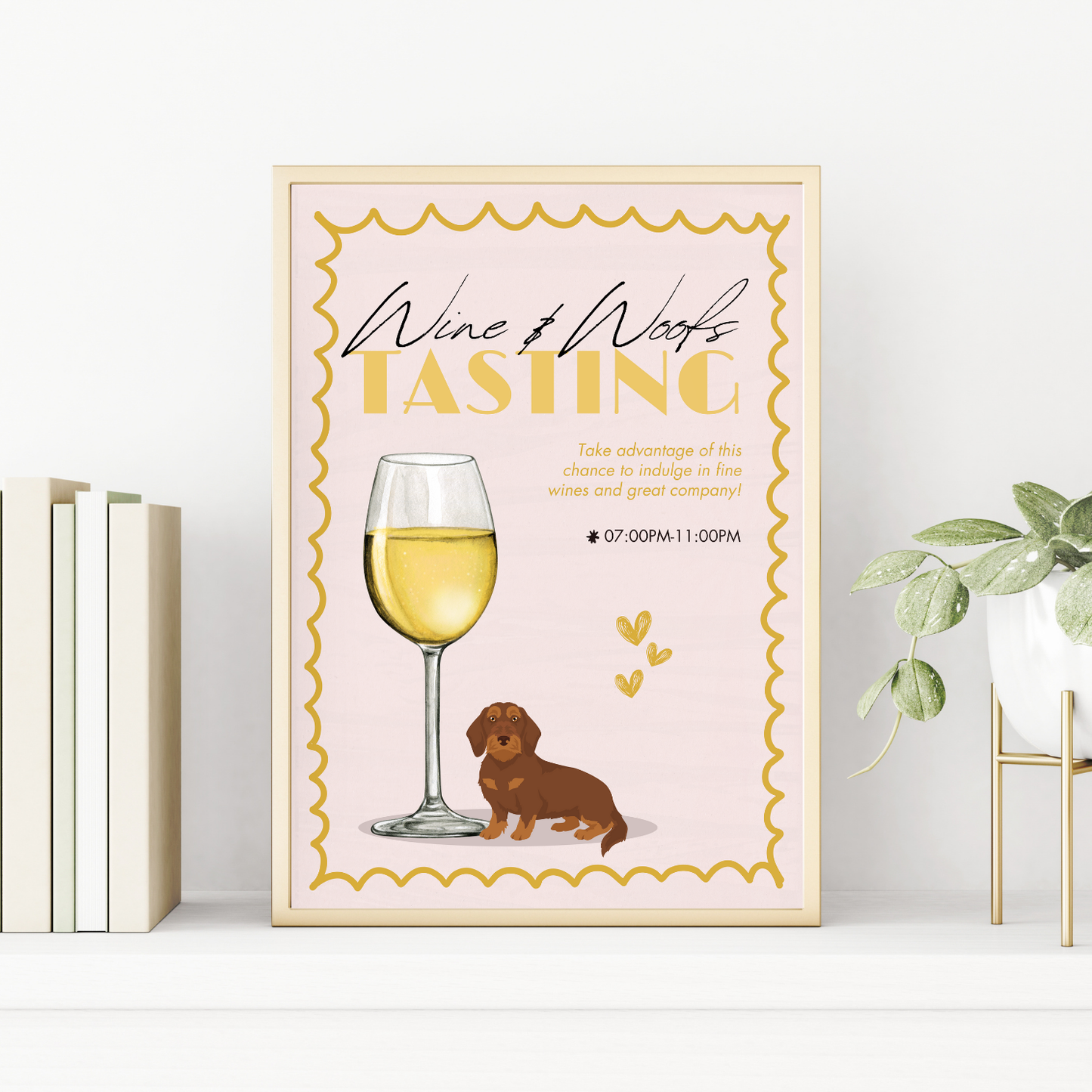 Dachshund Wire-Haired Wine