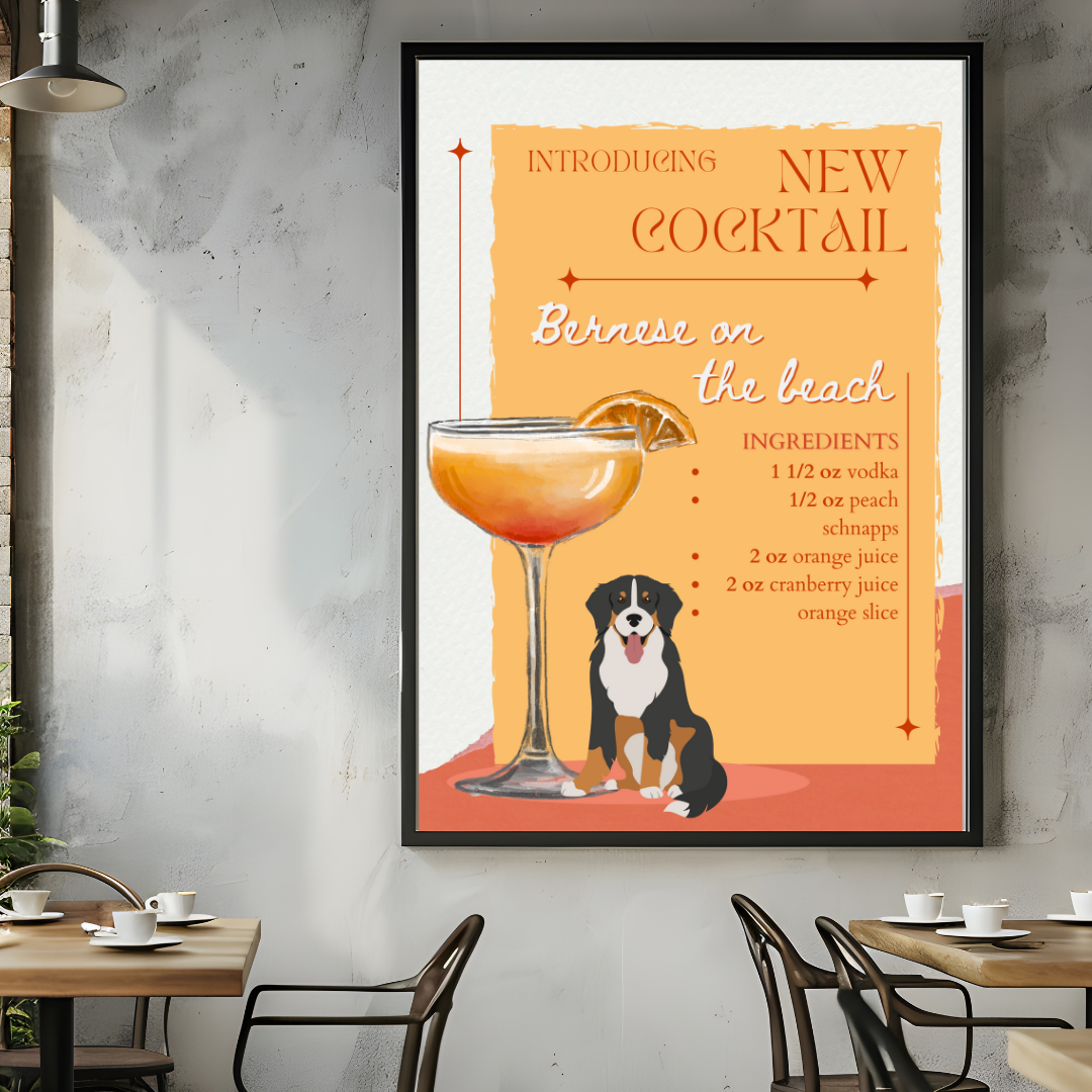 Bernese On The Beach