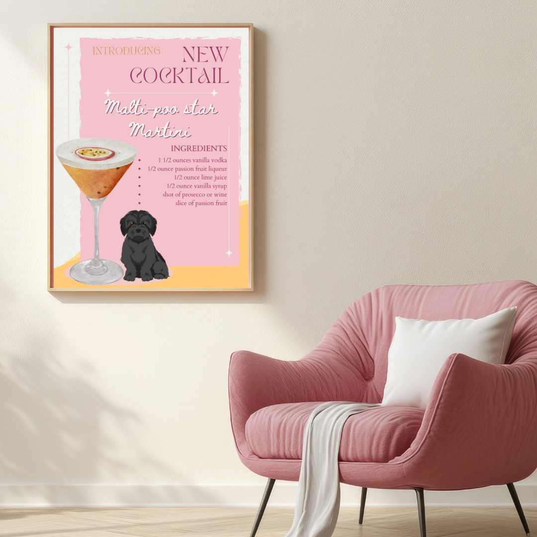Malti-poo Star Martini