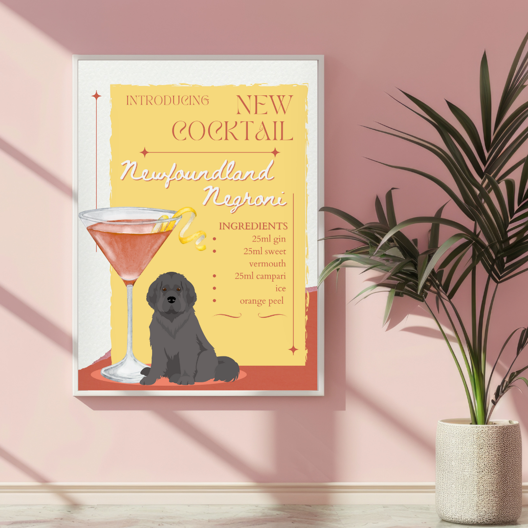 Newfoundland Negroni Poster