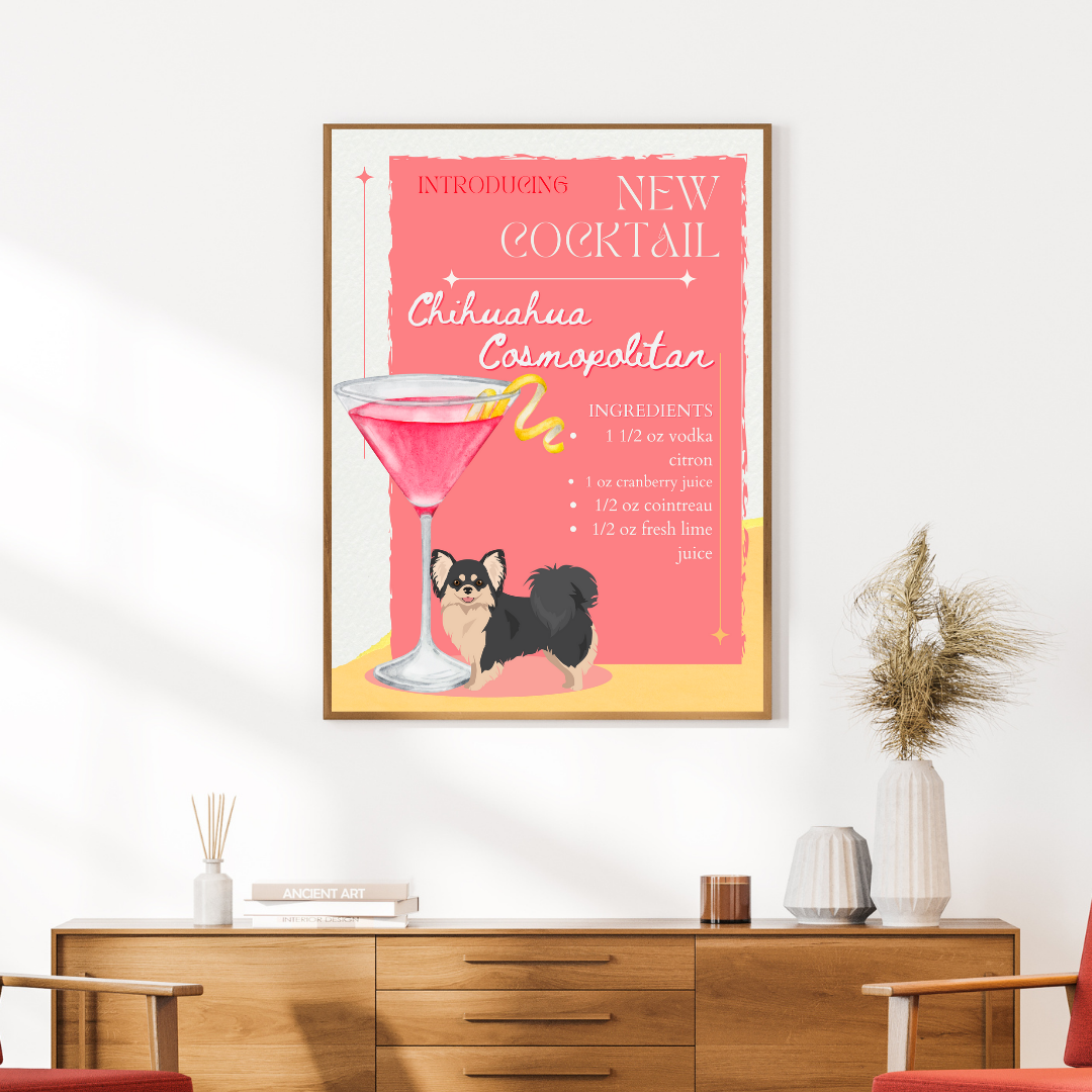 Chihuahua Cosmopolitan Long Haired