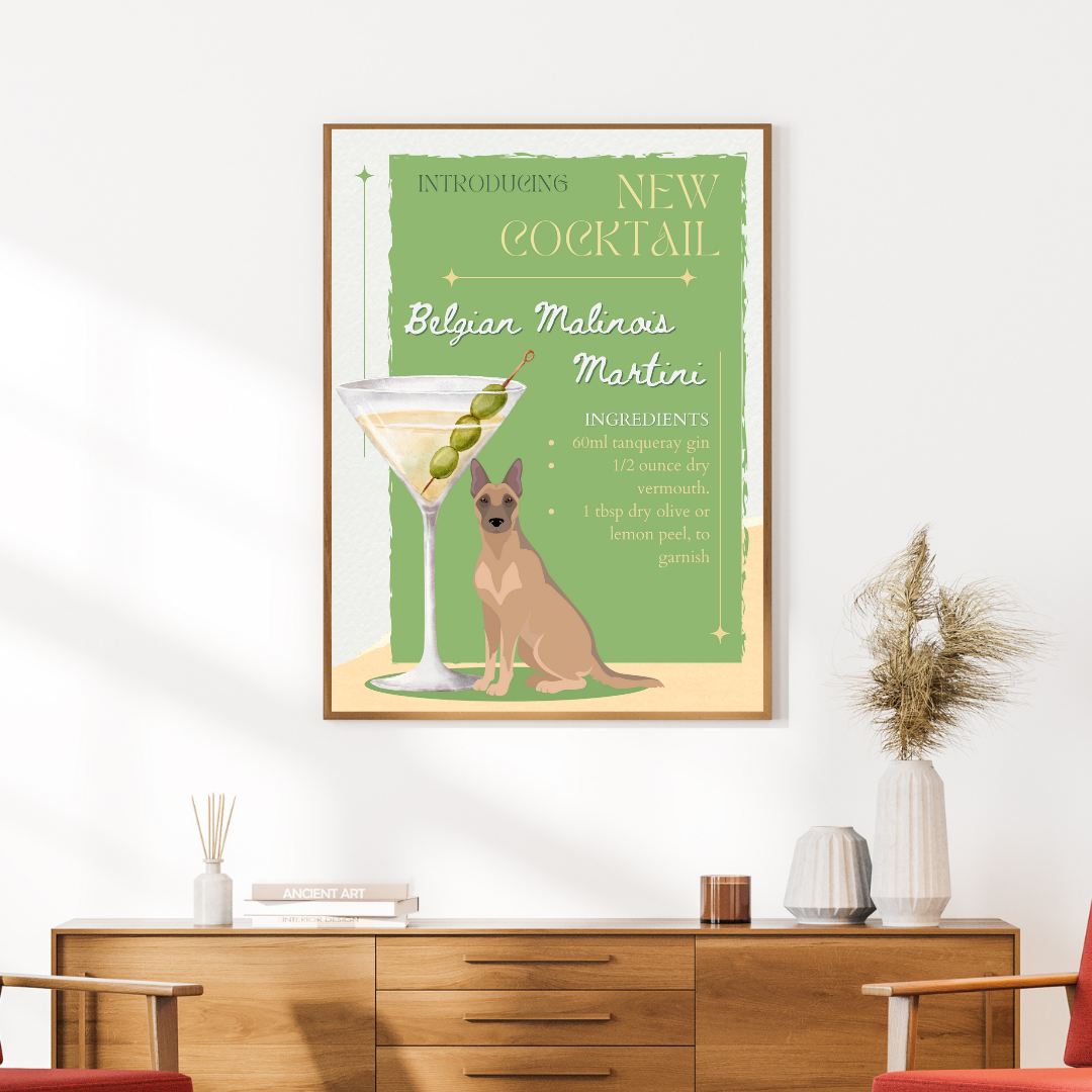 Belgian Malinois Martini