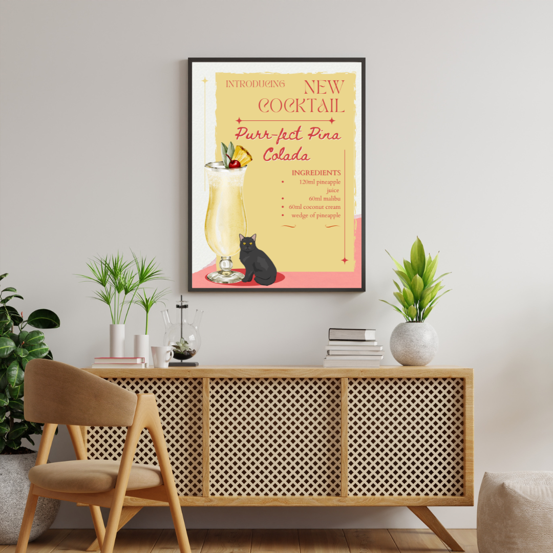 Purr-fect Pina Colada