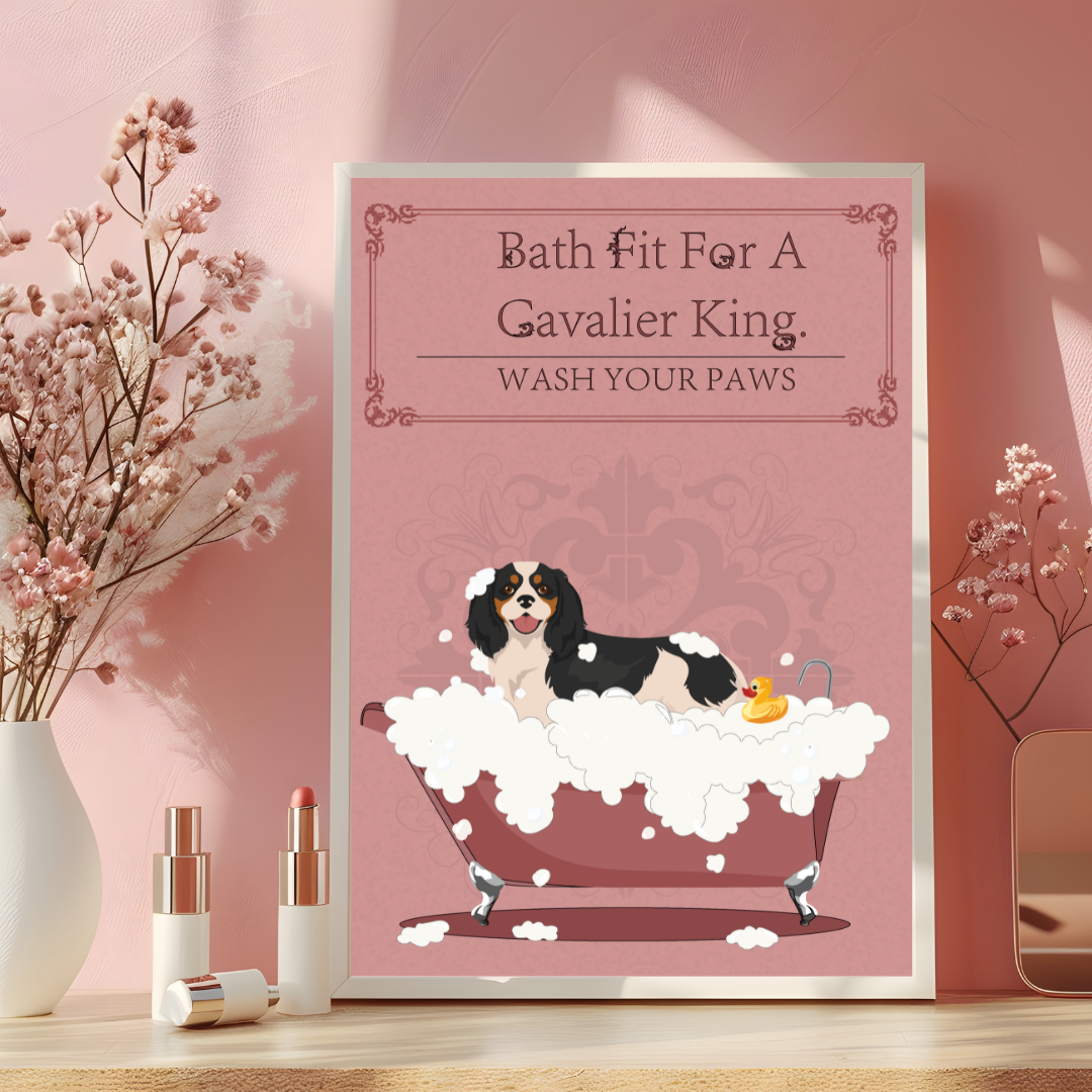 Bath Fit For A Cavalier King