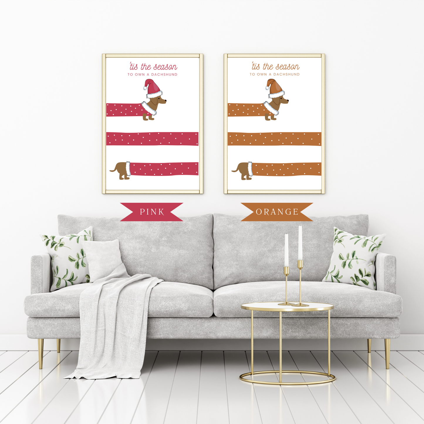 Tis The Season To Get A Dachshund Poster