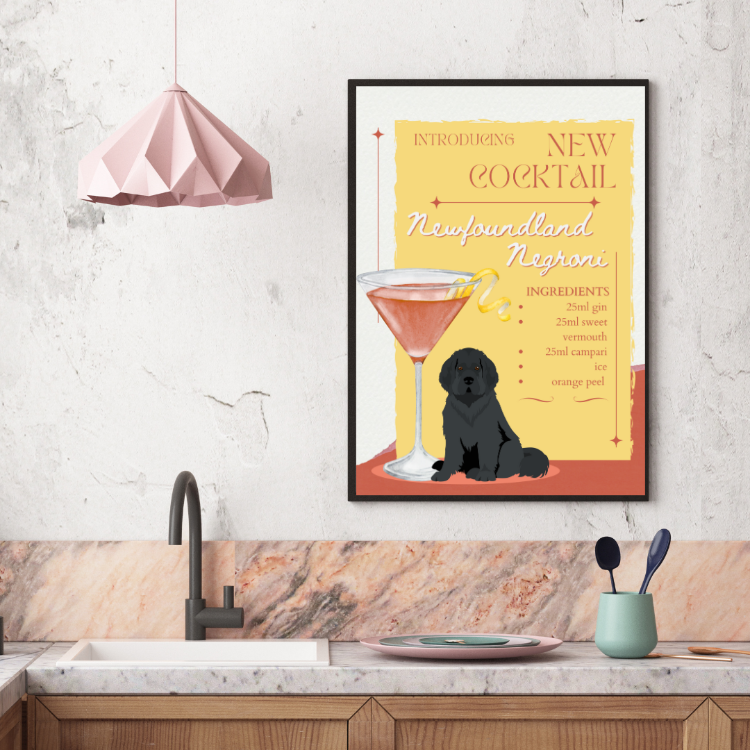 Newfoundland Negroni Poster