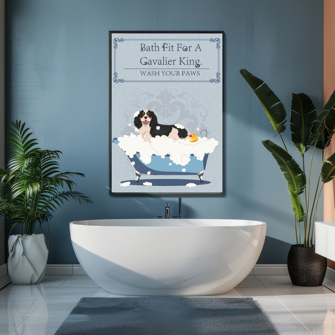 Bath Fit For A Cavalier King