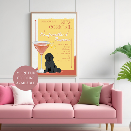 Newfoundland Negroni Poster