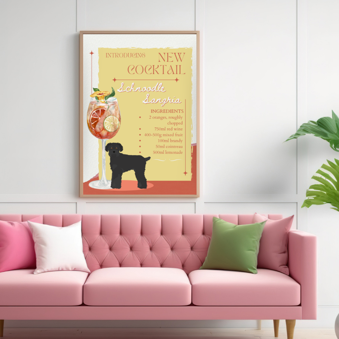 Schnoodle Sangria Poster