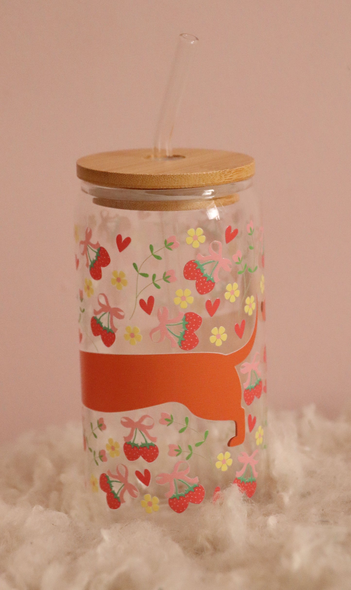 Dachshund Strawberry Wrap