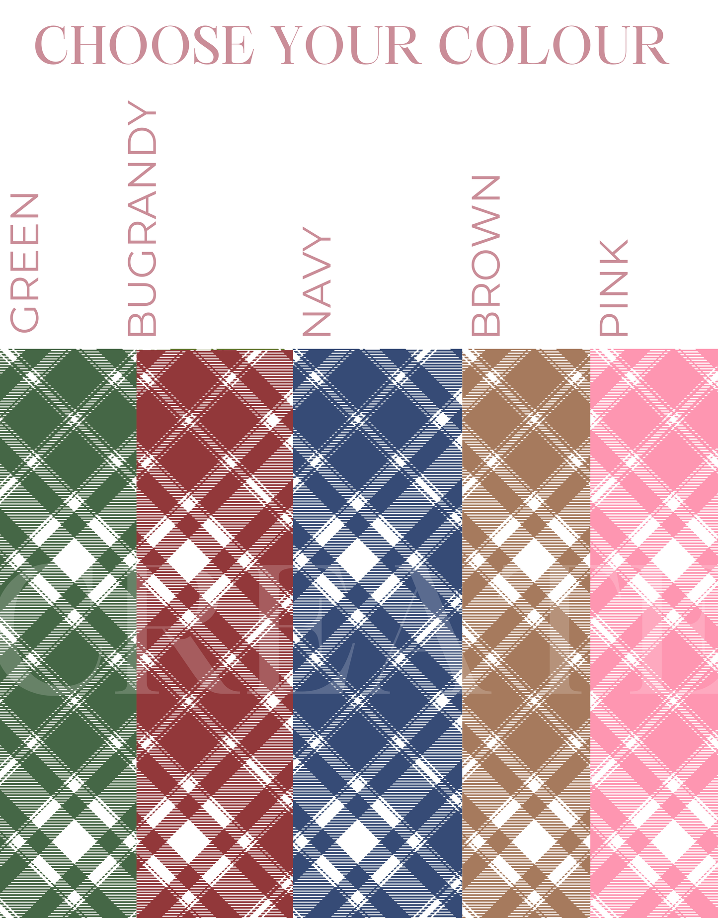 Dog Custom Plaid Bandana